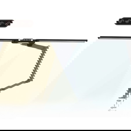 LED-Schreibtischlampe LumixDesk-04 mit Beleuchtungsstufenanzeige