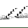Kabelkorb SolidHand-CM01 mit offenem Gitterdesign zur Kabelaufbewahrung