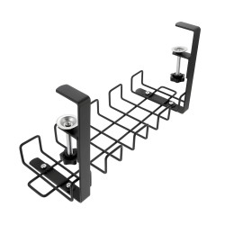 Untertisch-Kabelhalter SolidHand-CM01 in schräger Seitenansicht