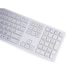 Drahtlose russische Tastatur, Russisches Keyboard, kabellos, USB-Empfänger, HDWR typerCLAW-BC140WR