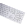 Drahtlose russische Tastatur, Russisches Keyboard, kabellos, USB-Empfänger, HDWR typerCLAW-BC140WR