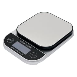 Küchenwaage, batteriebetrieben, Wiegekapazität von bis zu 5 kg, Waage Maßeinheiten (g, oz, ml, ct, kg)HDWR wagPRO-K5B