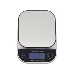 Küchenwaage, batteriebetrieben, Wiegekapazität von bis zu 5 kg, Waage Maßeinheiten (g, oz, ml, ct, kg)HDWR wagPRO-K5B