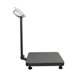 Schräge Rückansicht der wagPRO P300 mit erhobenem Display