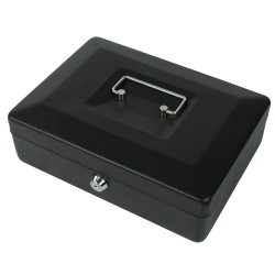 Geldkassette HD-CB25-6 mit Tragegriff in Schrägansicht