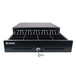 Kassenschublade für Registrierkassen mit herausnehmbarem Organizer, 5 Geldscheinfächern und 8 Münzfächern HD-KR41