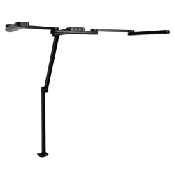 Schreibtischleuchte LumixDesk-02 in maximal ausgeklappter Position – Gesamtansicht