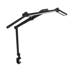 Frontansicht der ausklappbaren LED-Lampe LumixDesk-03