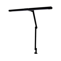 Lampe LumixDesk-13 in Arbeitsposition mit seitlicher Armansicht