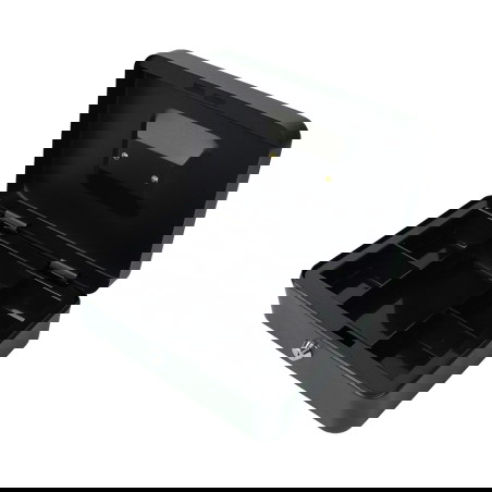 Geöffnete Geldkassette HD-CB25-5 mit Fächern für Münzen und Banknoten