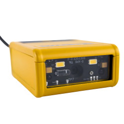 HD201 Scanner – Frontansicht mit sichtbarem USB-Anschluss