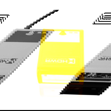 Stationärer Barcodescanner HD201 – Titelbild, Ansicht von oben