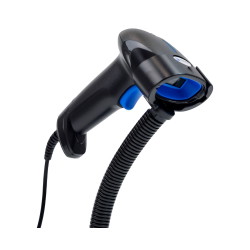 Kabelgebundener Barcode-Scanner mit Ständer, USB-Anschluss, Scanfunktion über LCD HD10C