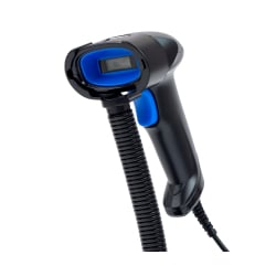 Barcode-Lesegerät mit Ständer und automatischer Scanfunktion, kabelgebunden über USB HD10C