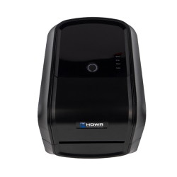 Draufsicht Etikettendrucker OPrint-DA200N mit LED-Anzeige