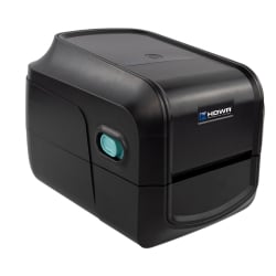 Schrägansicht Thermodirekt und Thermotransfer Etikettendrucker OPrint-DA200N