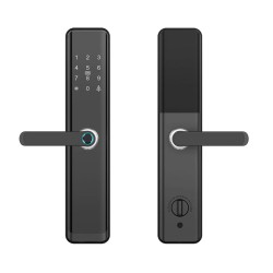 SecureEntry-HL300 geöffnet – sichtbare Innenteile und Verkabelung