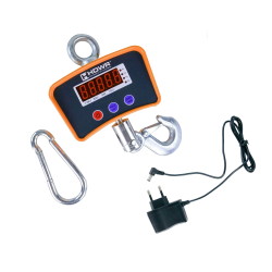 Hängewaage bis 1000 kg 1t, elektronische digitale Kranwaage, Industriewaage, HDWR wagPRO H1000