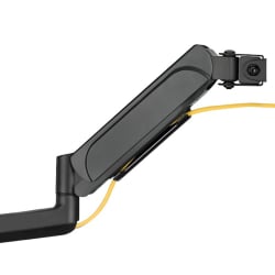 Gasdruckfederarm der Monitorhalterung mit Kabelführung