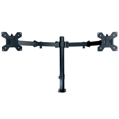 Dual Monitor Tischhalterung SolidHand UM02 – Frontansicht mit zwei Armen