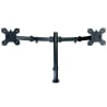 Dual Monitor Tischhalterung SolidHand UM02 – Frontansicht mit zwei Armen