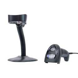 QR-Code-Lesegerät mit Ständer, kabelgebundenem USB-Anschluss, virtuellem COM-Anschluss, automatischer Scanfunktion HD870A