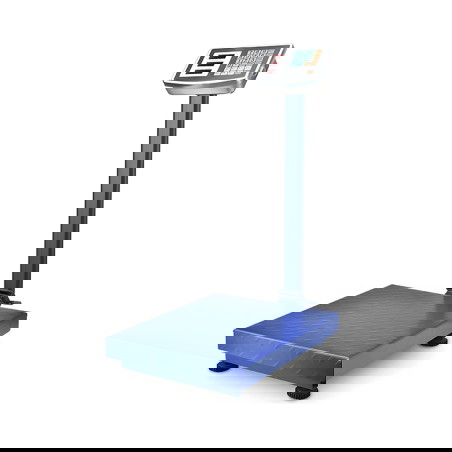 Plattformwaage wagPRO-P150 mit Display und Metallplattform