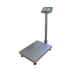 Hauptbild der Plattformwaage wagPRO-P500 mit Stativ und Display