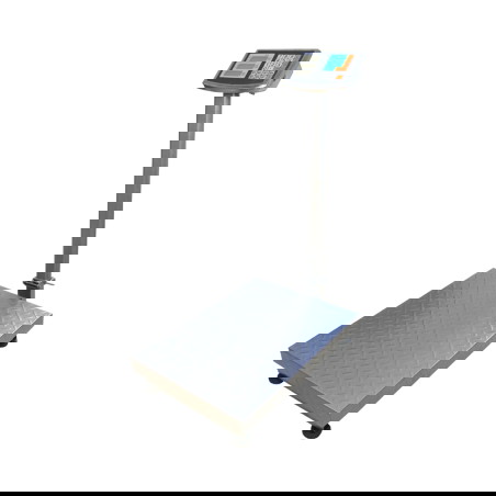 Hauptbild der Plattformwaage wagPRO-P500 mit Stativ und Display