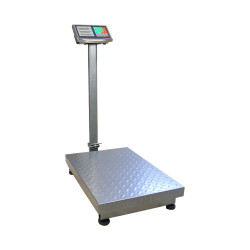 Plattformwaage wagPRO-P500 mit 60 × 45 cm großer Metallplattform