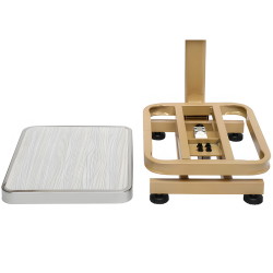 Demontierte Plattform und Ständer der Waage wagPRO-P60 – einfache Montage