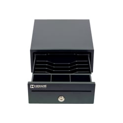 Geldschublade mit Organizer, 5 Geldscheinfächern und 3 Münzfächern, kompakt HD-KER20