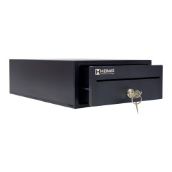 Metallkassenschublade mit Schlüsselschloss und Organizer mit Fächern HD-KER20