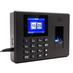 Zeiterfassungsterminal FTR06 mit Fingerabdruckscanner und großem Display