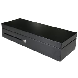 Geöffnete Kassenschublade HD-KFT46 mit sichtbarem Schlüsselschloss