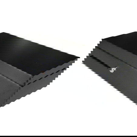 Geöffnete Kassenschublade HD-KFT46 mit sichtbarem Schlüsselschloss