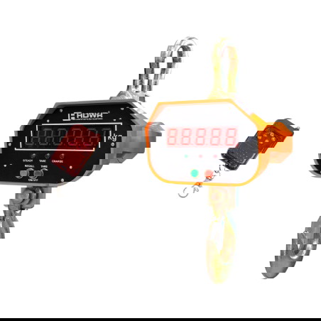 Industriewaage mit Haken bis 3 t, mit Fernbedienung, elektronisch, robust mit Display wagPRO-H3000
