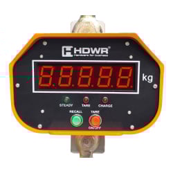 Lagerwaage bis zu 5 Tonnen, aufgehängt mit Haken, elektronisch, ferngesteuert  wagPRO-H5000