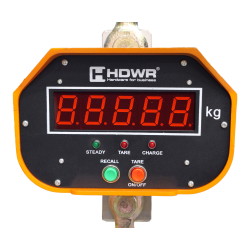 Elektronische Hängehakenwaage bis 10 Tonnen mit Display wagPRO-H10T