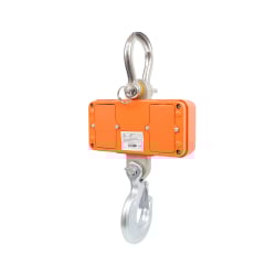 Industriewaage bis 1500 kg mit Fernbedienung und Display, Hänge-, Hakenwaage wagPRO-H1500