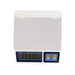 Elektronische Ladenwaage mit 3 kg Plattform, Display und drahtloser Bedienung, Genauigkeit 0,1 g wagPRO-S3