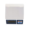 Elektronische Ladenwaage mit 3 kg Plattform, Display und drahtloser Bedienung, Genauigkeit 0,1 g wagPRO-S3