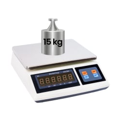 Werkstattwaage bis 15 kg mit Display, drahtloser Bedienung, Messgenauigkeit 0,5 g wagPRO-S15