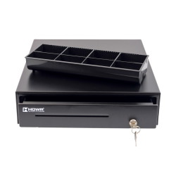 Kassenschublade mit 24-V-Spannung, 4 Geldscheinfächern und 8 Münzfächern HD-KER35