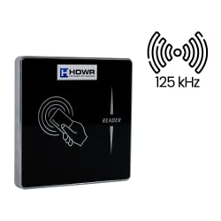 RFID-Leser für Schlüsselanhänger und Karten 125 kHz DC9–16V SecureEntry-CR60LF von HDWR
