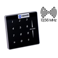 RFID-Lesegerät zur Zugangskontrolle für Karte, Passwort 13,56 MHz, RFID Reader HDWR SecureEntry-AC800HF