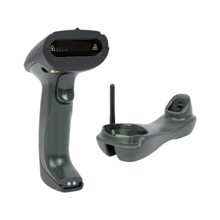 Barcode-Lagerscanner mit Dockingstation, WLAN und Speicher für bis zu 3000 gelesene Codes HD19I