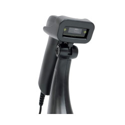 USB-Barcodescanner mit Ständer und automatischer Scanfunktion von Papieretiketten und LCD-Bildschirmen HD26A
