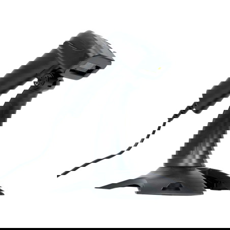 Barcode-Lesegerät mit Ständer und automatischer Scanfunktion, kabelgebundener USB-Anschluss, virtueller COM-Anschluss HD26A