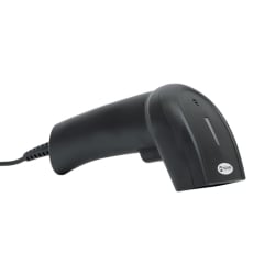 Kabelgebundener USB-Barcodeleser, virtueller COM-Anschluss mit mitgeliefertem Ständer und automatischer Scanfunktion HD26A